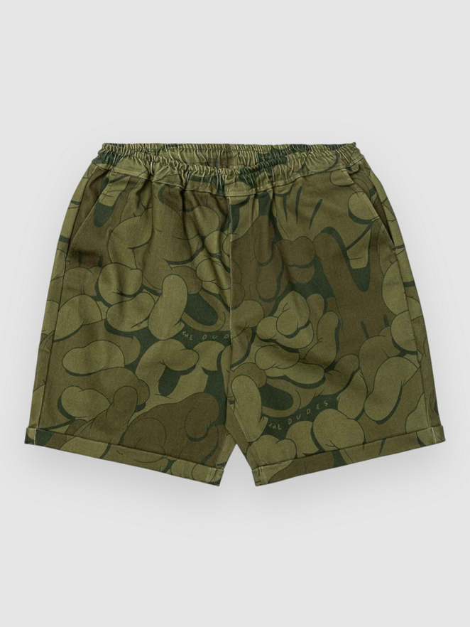 The Dudes Fingathing Army Ez Premium Shorts