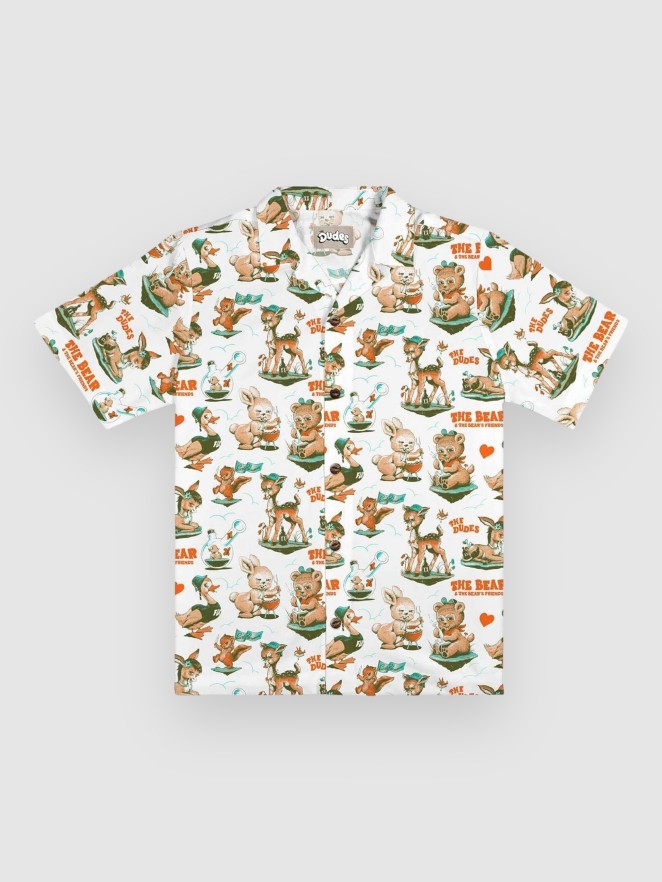 The Dudes Wasted Dudes Hawaiian Skjorte