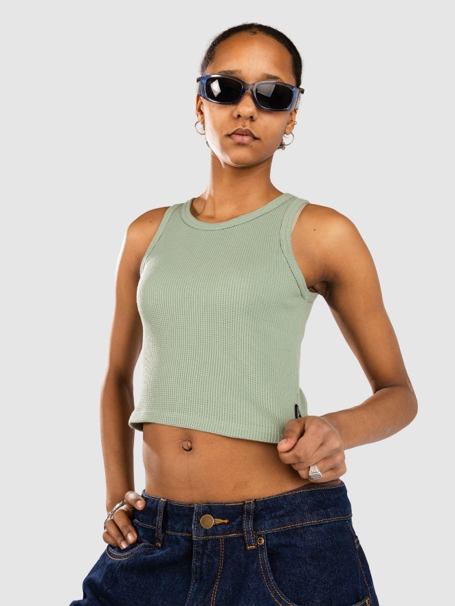 Blue Tomato Waffle Tank Top