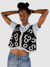 Blue Tomato Crochet Vest Pullover