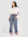 Blue Tomato Straight Cuffed Denim Jeans