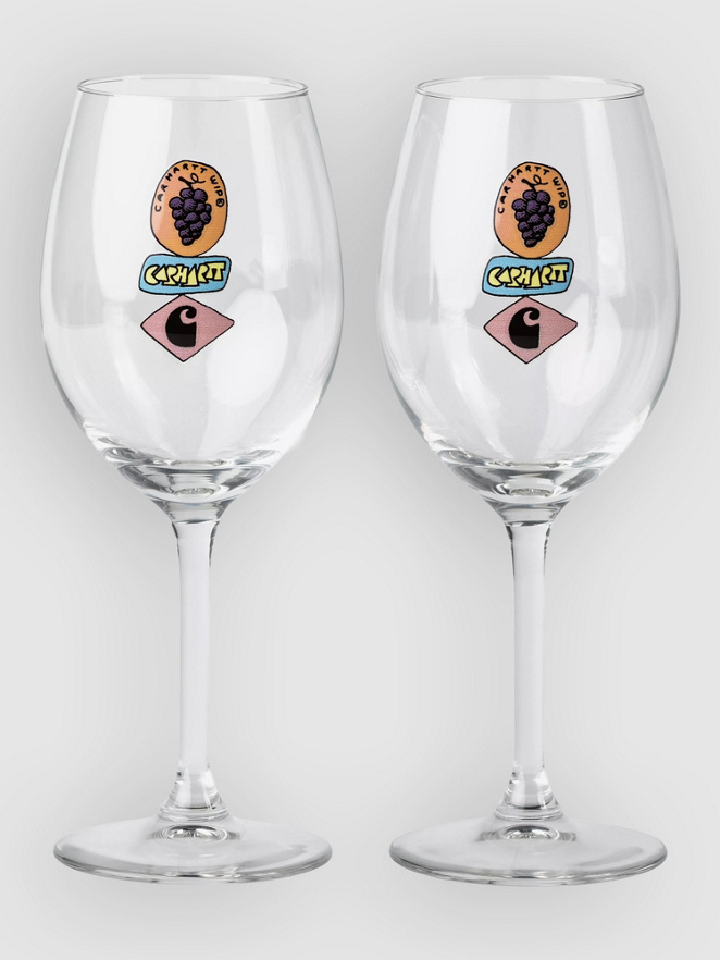 Carhartt WIP Stacked Grapes Wine Glass Set