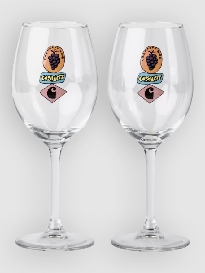 Carhartt WIP Stacked Grapes Wine Glass Set