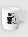 Carhartt WIP Hugging Cats Glass Mug
