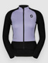 black/heather purple