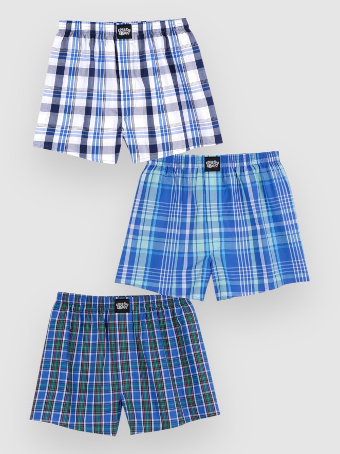 Lousy Livin Checkered 3Pack Boxershorts