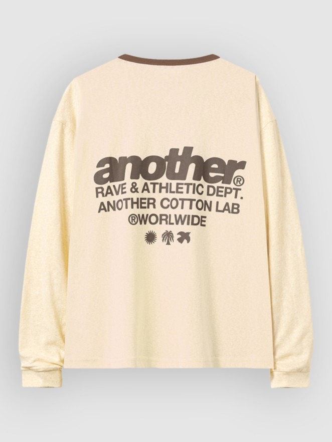 Another Cotton Lab Rave Dept. Ringer Camisa Manga Comprida