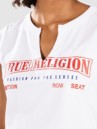 True Religion Anniversary Tr Ribbed V Notch T-Shirt