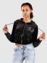 True Religion Crystal Velour Zip Hoodie