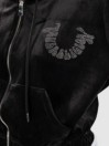True Religion Crystal Velour Zip Hoodie