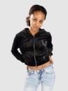 True Religion Crystal Velour Zip Hoodie