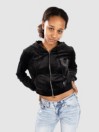 True Religion Crystal Velour Zip Hoodie