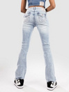 True Religion Becca Mid Rise Bootcut Flap Jeans
