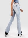 True Religion Becca Mid Rise Bootcut Flap Jeans