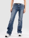 True Religion Becca Mid Rise Boot Cut Flap Jeans