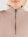 Blue Tomato Washed Out Boyfriend 1/4 Half-Zip Sweater