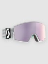 Scott React White/Mint Green Goggle