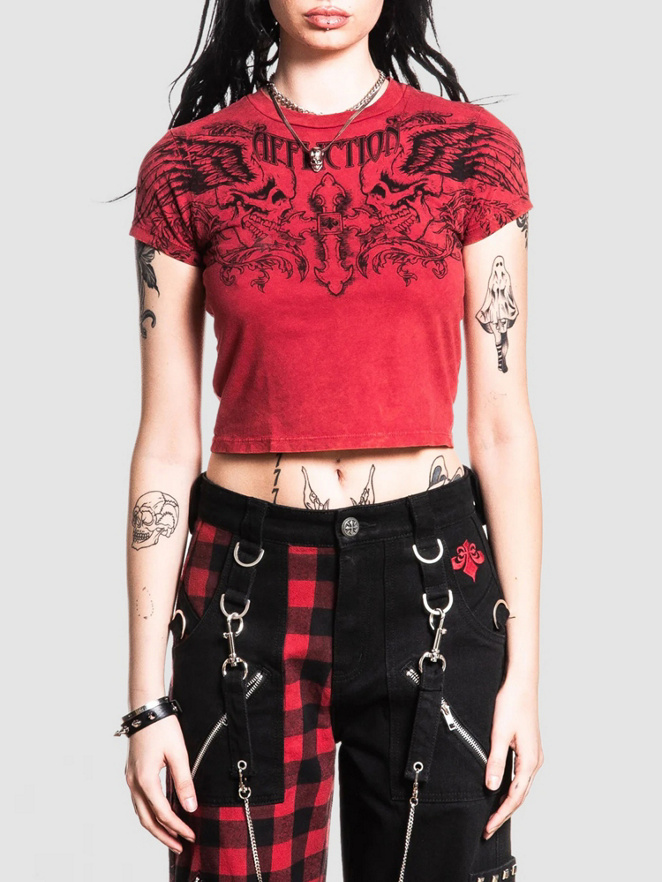 Affliction Winged Up Baby T-Shirt T-Shirt