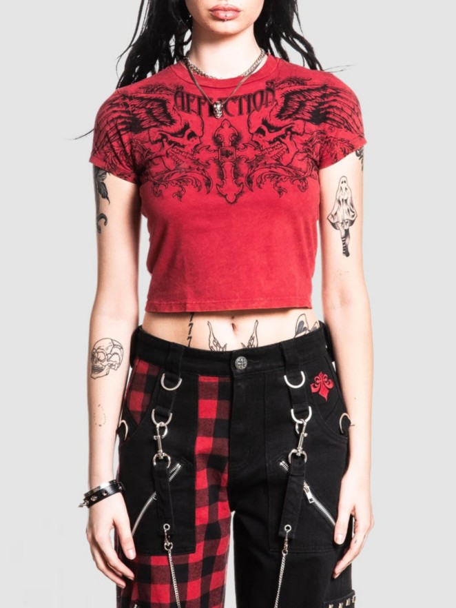 Affliction Winged Up Baby T-Shirt T-Shirt