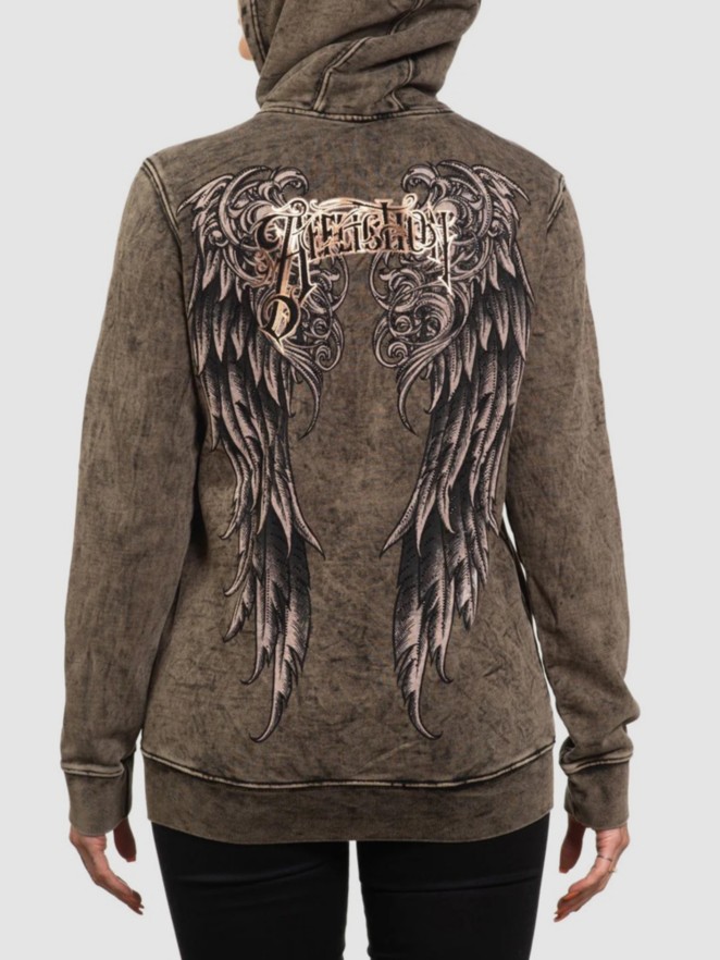 Affliction Lovington Zip Hoodie