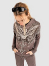 Affliction Death Eyes Burnout Mikina s kapucí na zip
