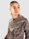 Affliction Death Eyes Burnout Zip Hoodie