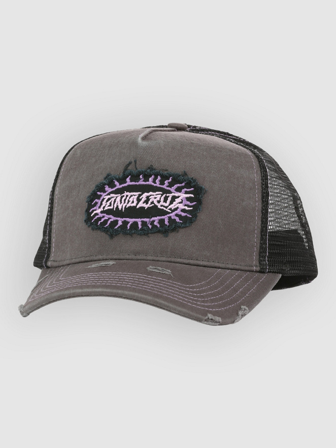 Santa Cruz Acid Oval Dot Front Meshback Cap