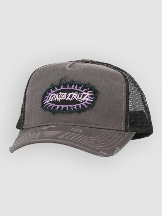 Santa Cruz Acid Oval Dot Front Meshback Cap
