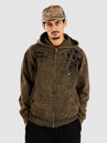 Affliction Crossed Zip Hoodie