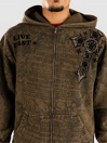 Affliction Crossed Sudadera con Cremallera