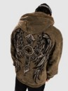 Affliction Crossed Zip Hoodie