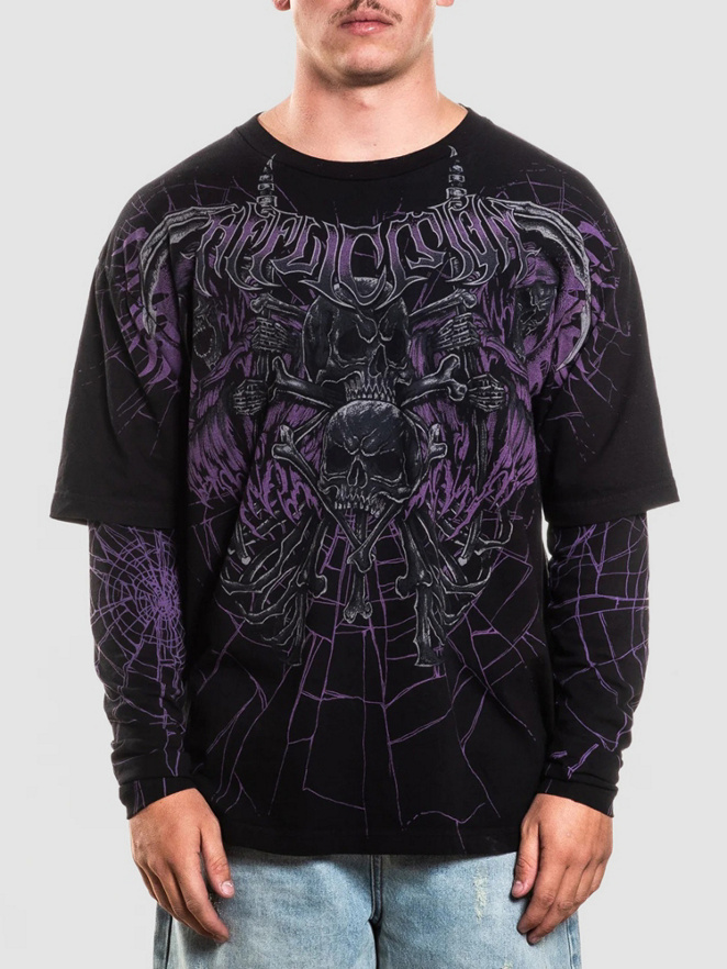 Affliction Darkness Falls Sweater