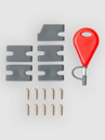 Ocean & Earth Fin Base Infill Kit - FCS II Surfboard Reparatur Set