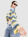 24 Colours 41352 Striped Crochet Pullover