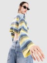24 Colours 41352 Striped Crochet Pullover