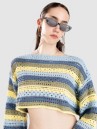 24 Colours 41352 Striped Crochet Pullover