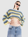 24 Colours 41352 Striped Crochet Pullover