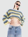 24 Colours 41352 Striped Crochet Pullover