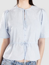 24 Colours 30509B Bow SS Blouse Hemd