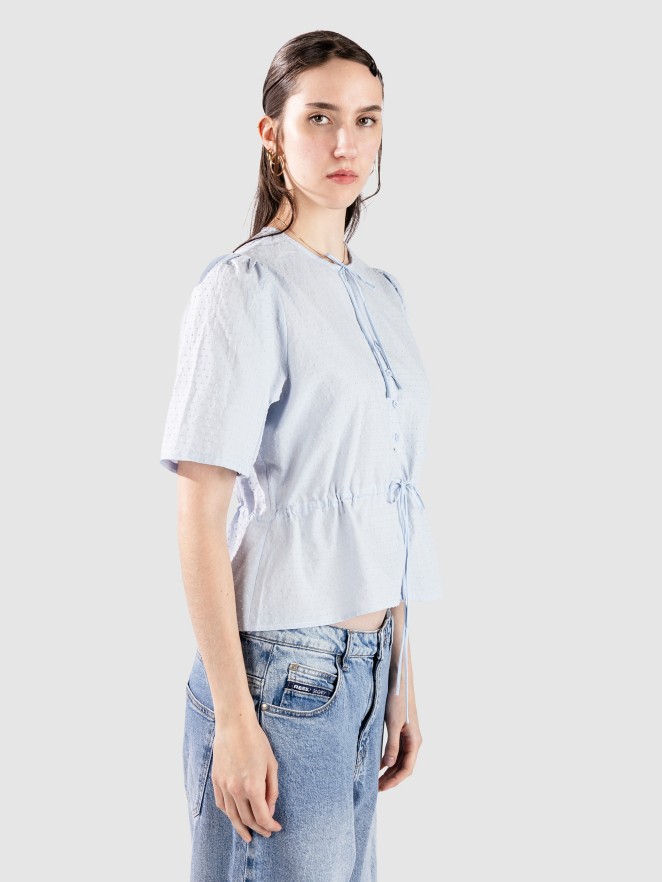 24 Colours 30509B Bow SS Blouse Hemd