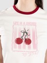 24 Colours 12506A Cherry Ringer T-Shirt