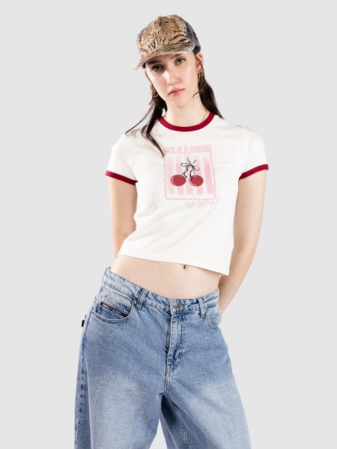 24 Colours 12506A Cherry Ringer T-Shirt