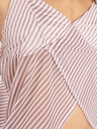 24 Colours 12514C Pink Mesh Débardeur