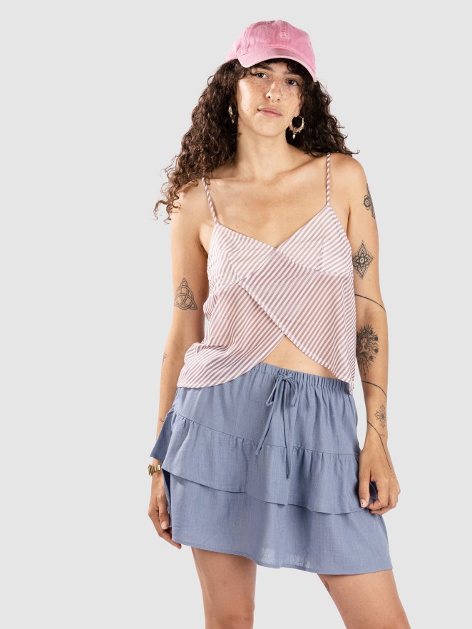 24 Colours 12514C Pink Mesh Débardeur