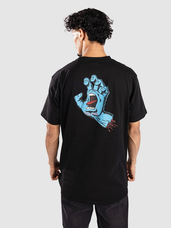 Santa Cruz Screaming Hand Chest T-Shirt