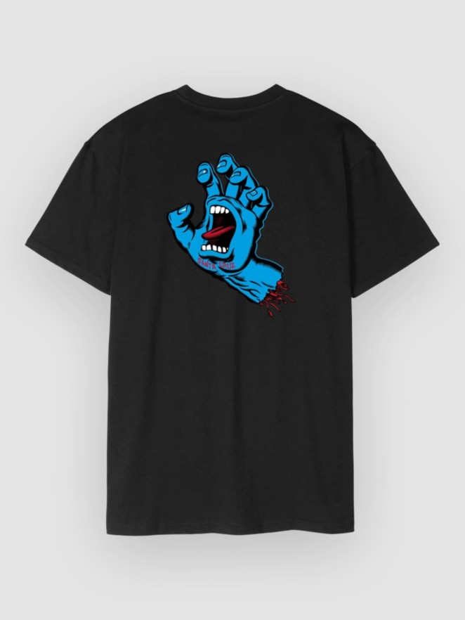 Santa Cruz Screaming Hand Chest T-Shirt