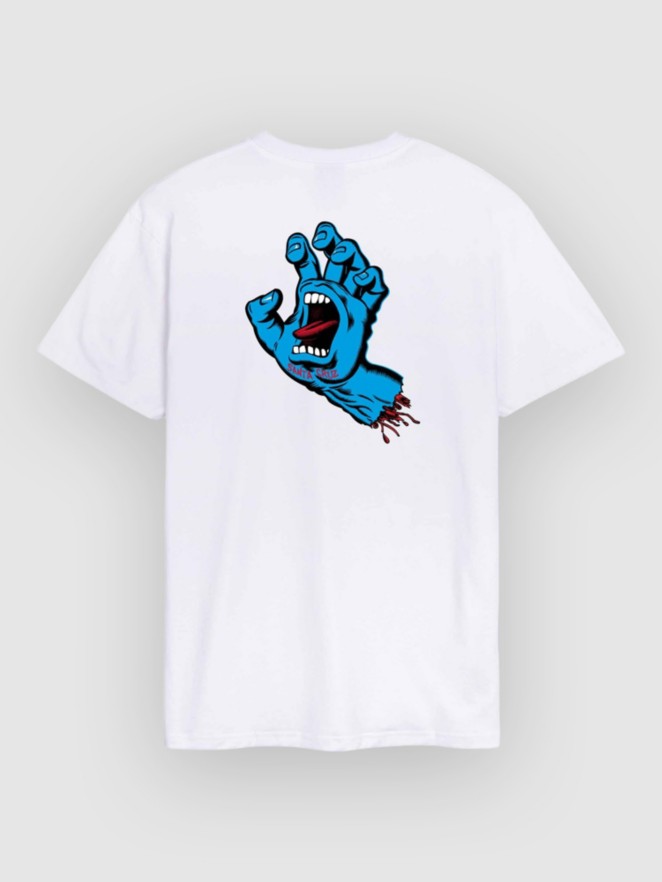 Santa Cruz Screaming Hand Chest T-Shirt