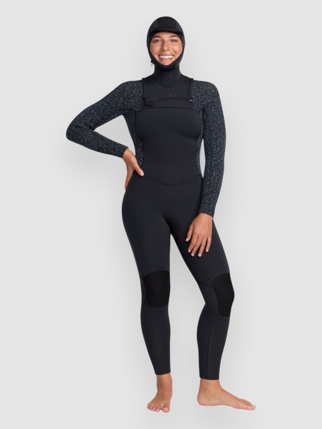 Roxy 5/4 Swell Natural Hd Front Zip Märkäpuku