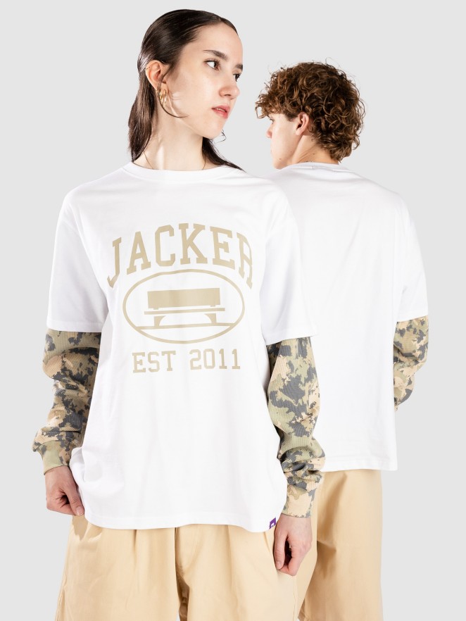Jacker College Sweat Camo Maglietta a manica lunga