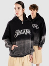 Jacker Curve Logo Gradient Washed Sweatjacke